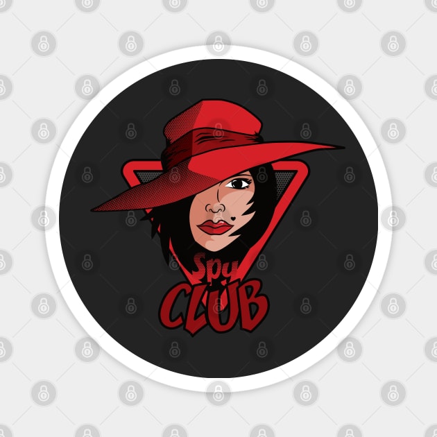 Spy Club Magnet by dkdesigns27